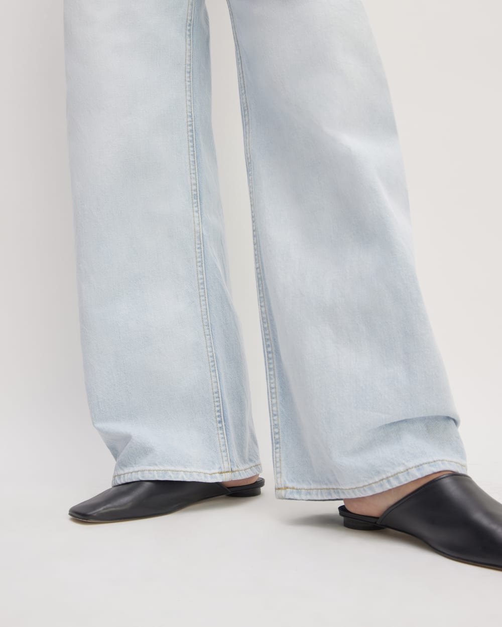 The Super Baggy Jean | Snowy Blue