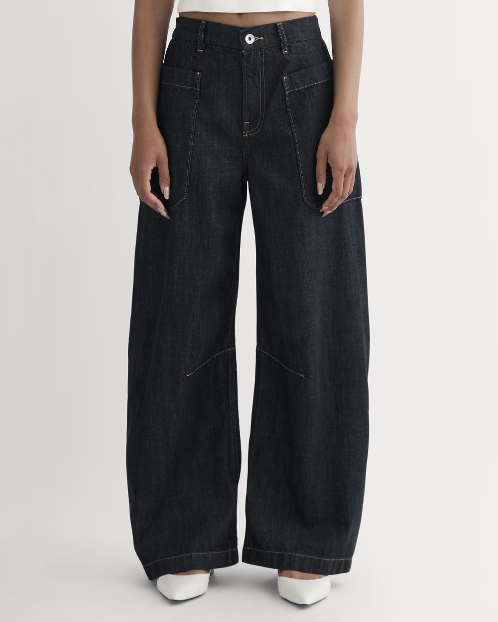 The Gardener Pull-On Jean | Dark Indigo