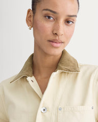 The Ranch Jacket | Garment-Dyed White / Cream