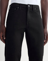 The Organic Cotton Straight-Leg Jean |  Black