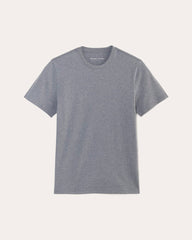 The Essential Organic Crew | Heather Sage Blue