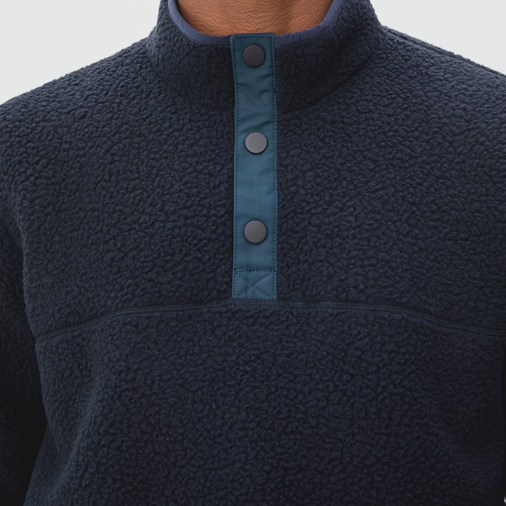 The ReNew Fleece Pullover | Navy