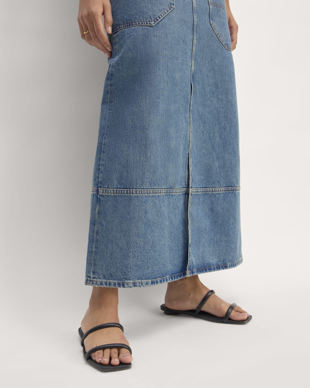 The Gardener Skirt | Medium Indigo