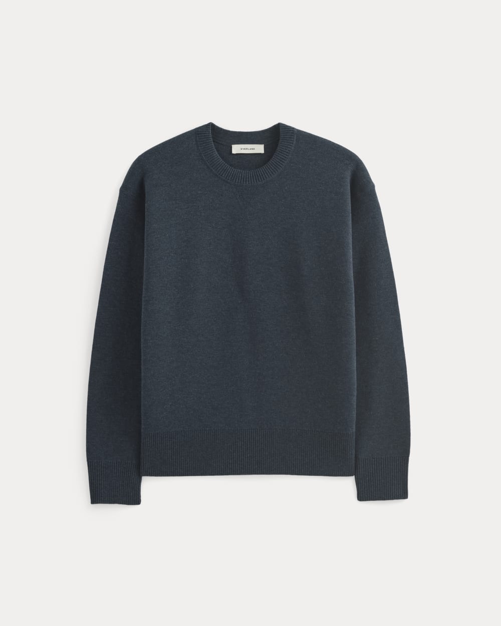 Luxe Merino Double-Knit Sweater | Indigo