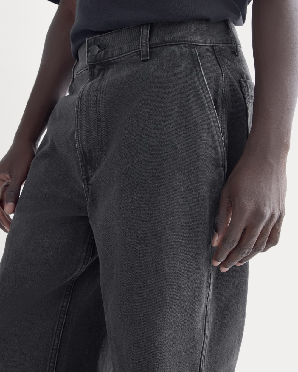Baggy Rigid Jean | Washed Black | 32"