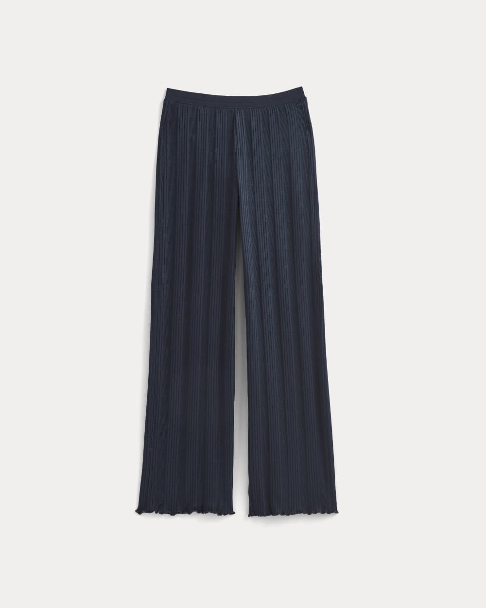 Lounge Rib Pant | Navy