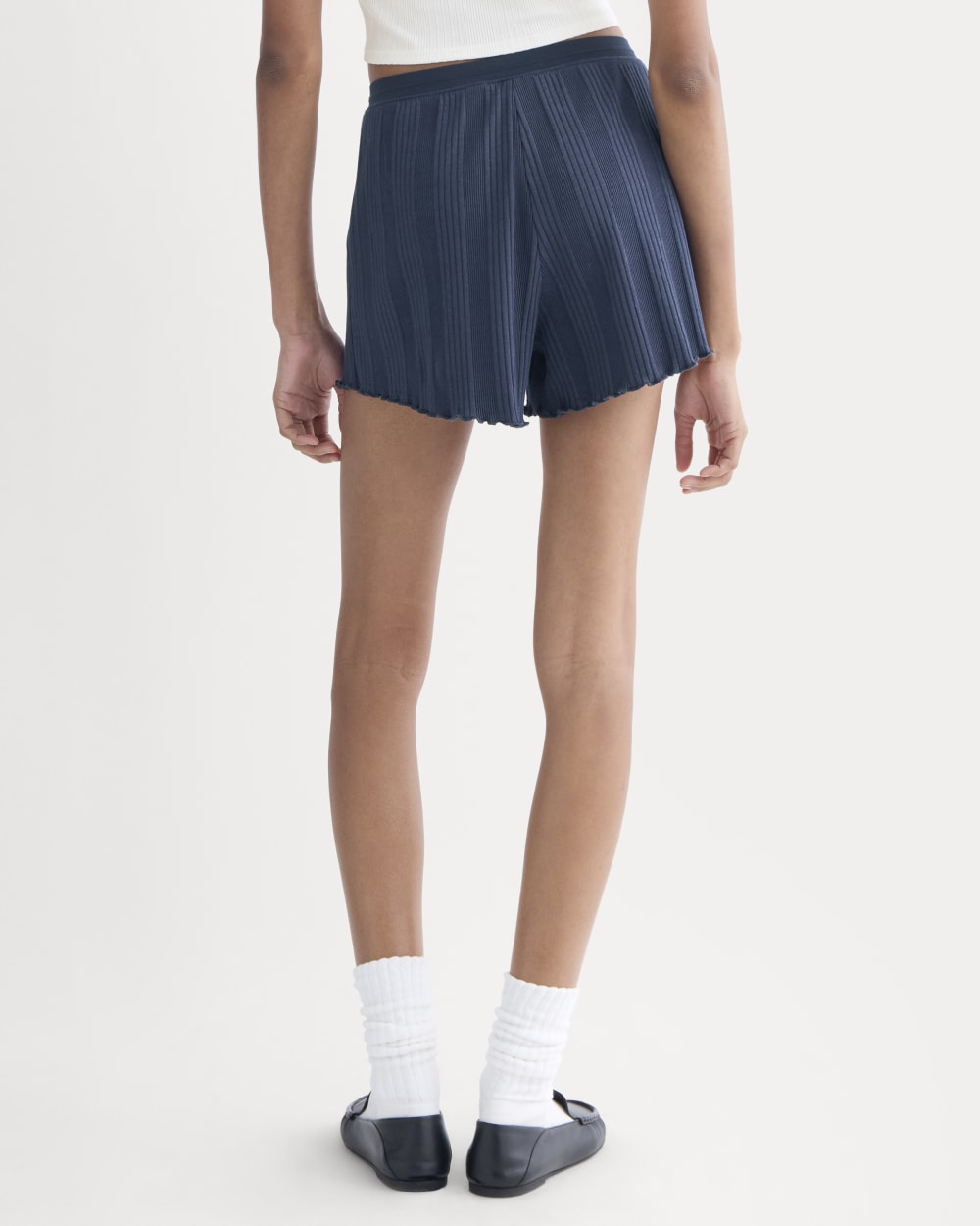 Lounge Rib Short | Navy