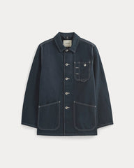 The Denim Chore Jacket | Garment-Dyed Navy