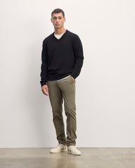 The Cashmere V-Neck Sweater | Black