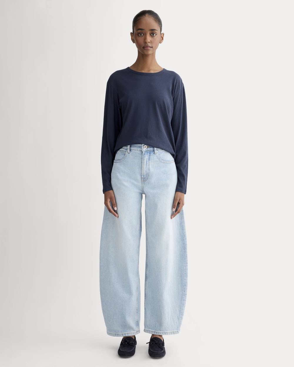 The Air Long-Sleeve Tee | Navy