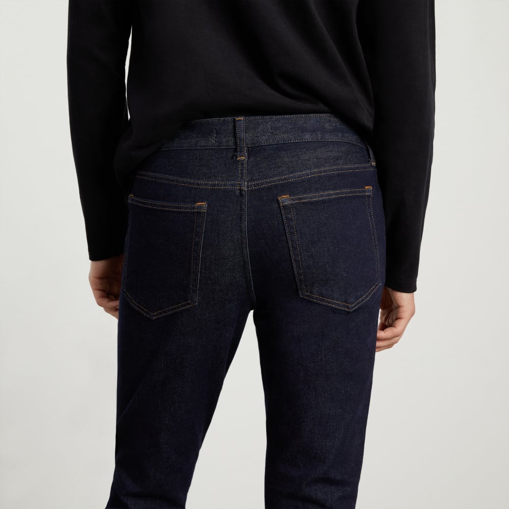The Slim 4-Way Stretch Organic Jean | Uniform  | Medium Indigo