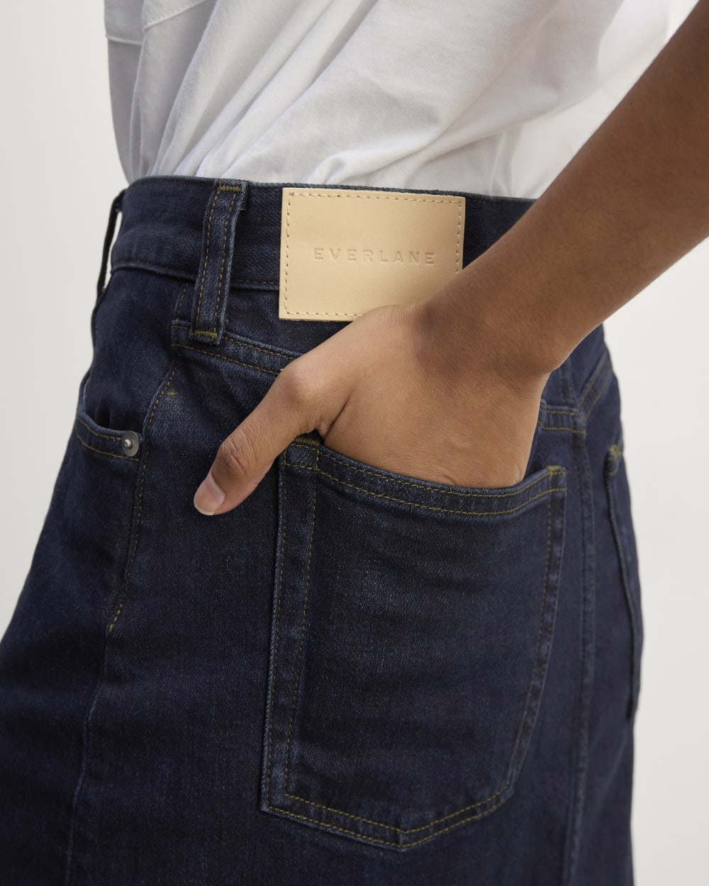 The Mid-Way Skirt | Deep Rinse