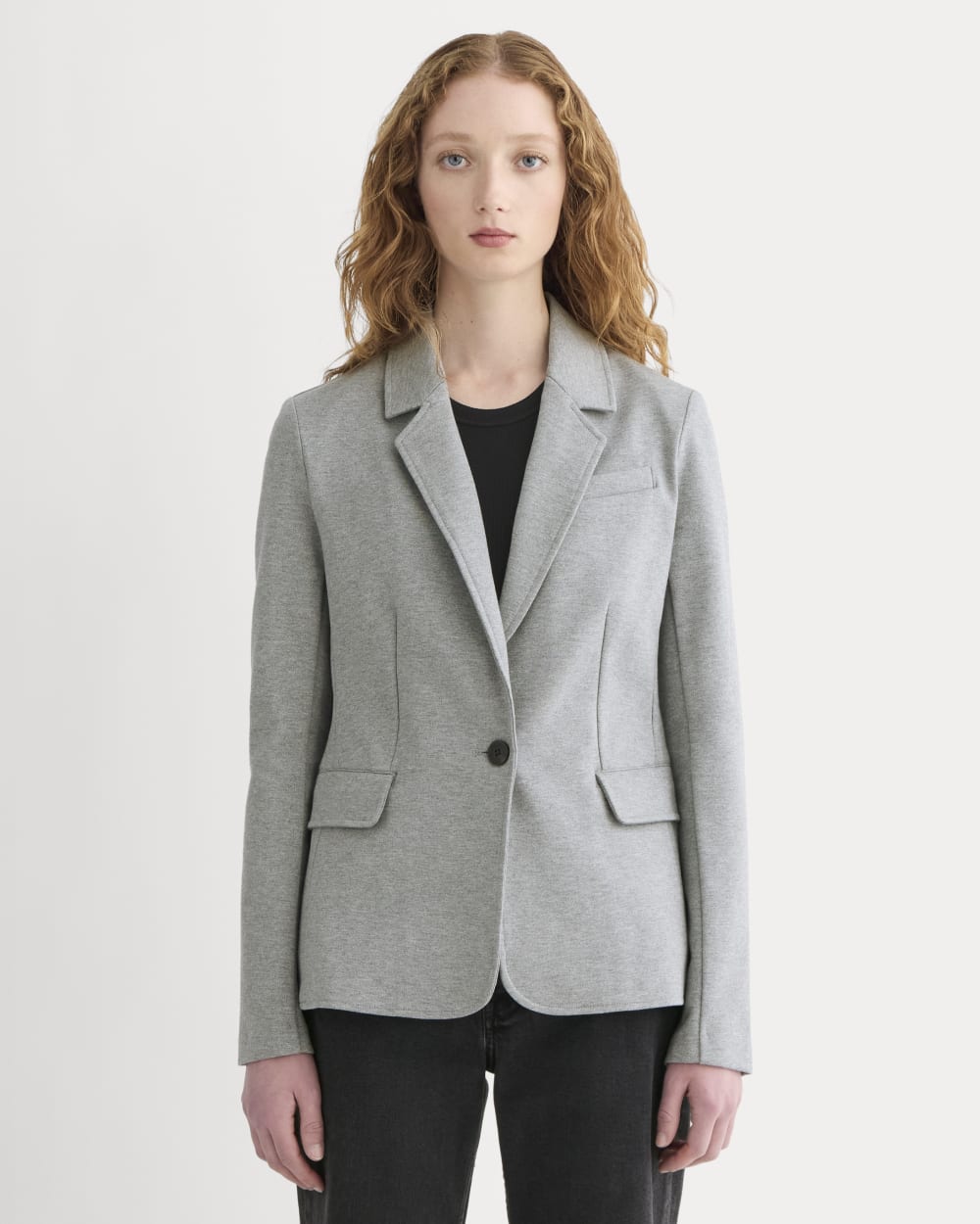 The Dream Blazer | Mid Heather Grey