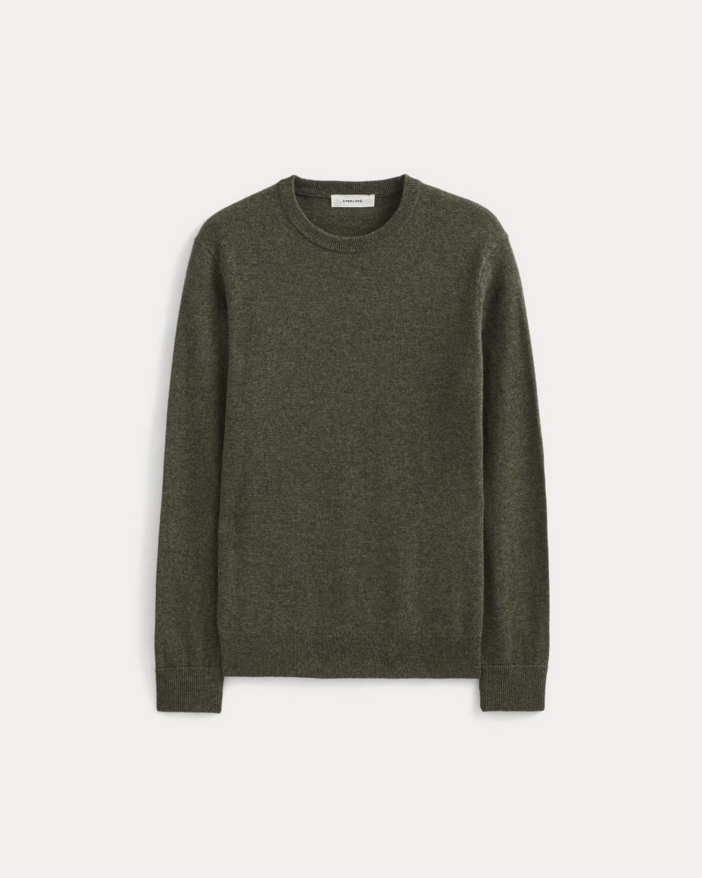 The Cashmere Crew | Heathered Army Green