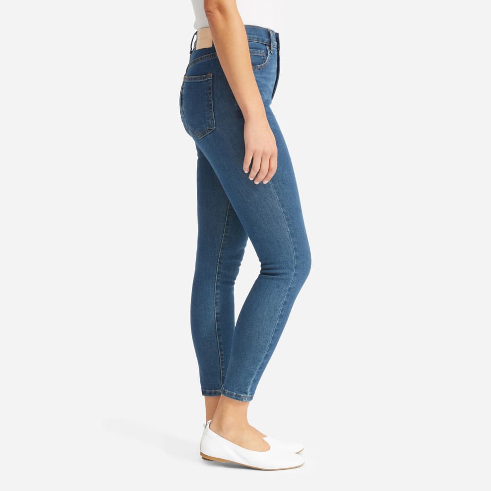 The Authentic Stretch High-Rise Skinny | Mid Blue | 26.5" Inseam