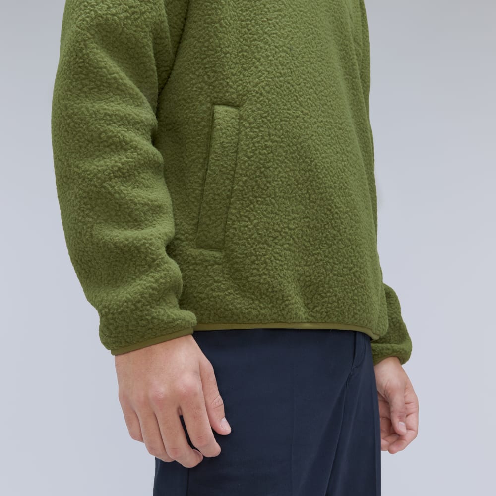 The ReNew Fleece Pullover | Moss