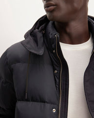 The ReNew Short Puffer | Black