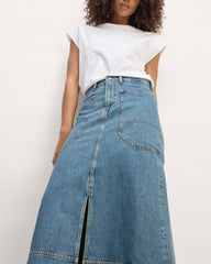 The Gardener Skirt | Medium Indigo