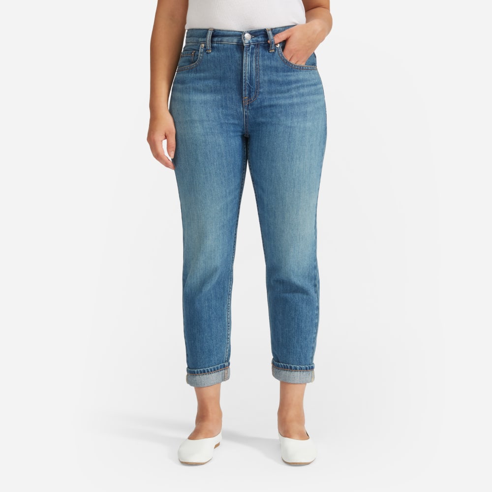 The Super-Soft Relaxed Jean | Mid Blue