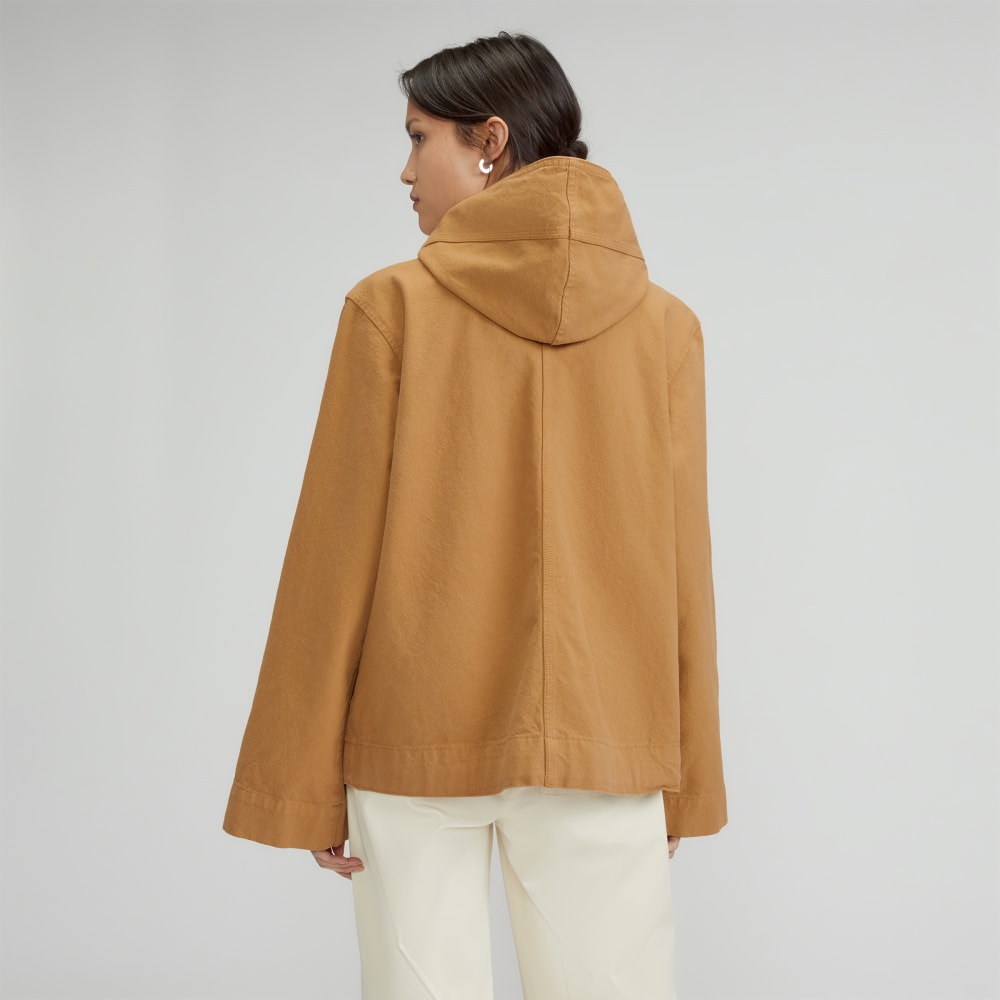 The Canvas Organic Cotton Anorak | Cappuccino