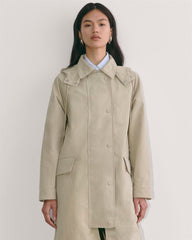 The Oversized Anorak | Trench Coat Khaki