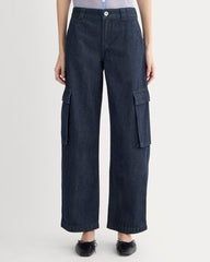 The Mid-Rise Cargo Jean | Tungsten Rinse
