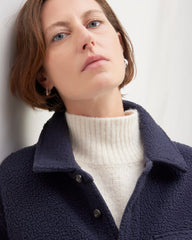 The ReNew Fleece Everyone Overshirt | Navy