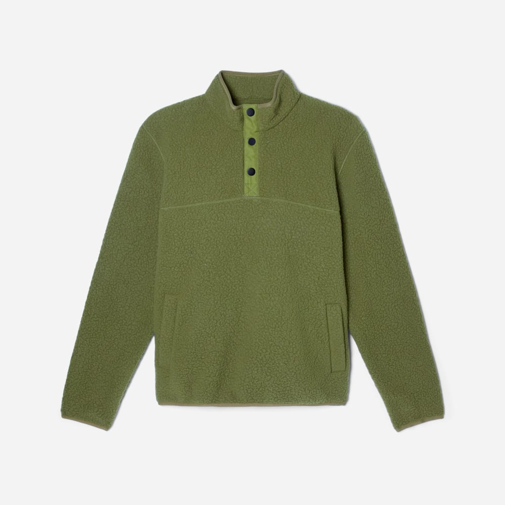 The ReNew Fleece Pullover | Moss