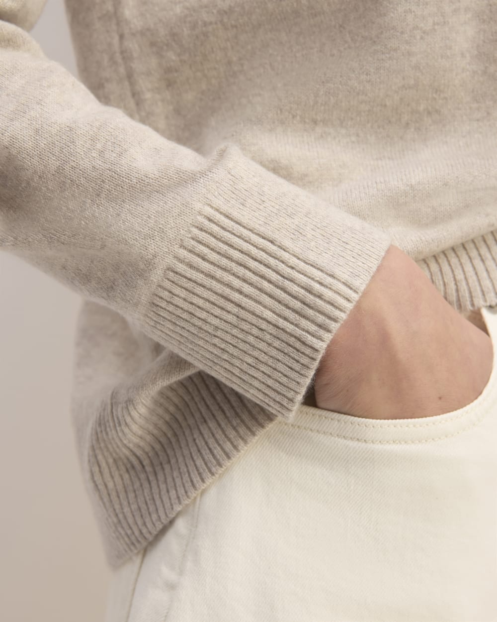 The Classic Crew in Cashmere | Canvas