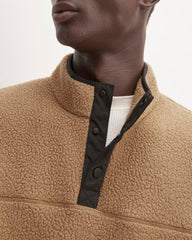 The ReNew Fleece Pullover | Tiger's Eye