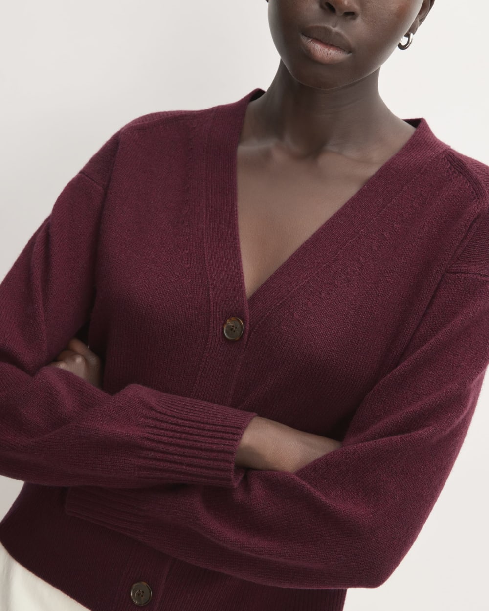 The Cashmere Cardigan | Brandy