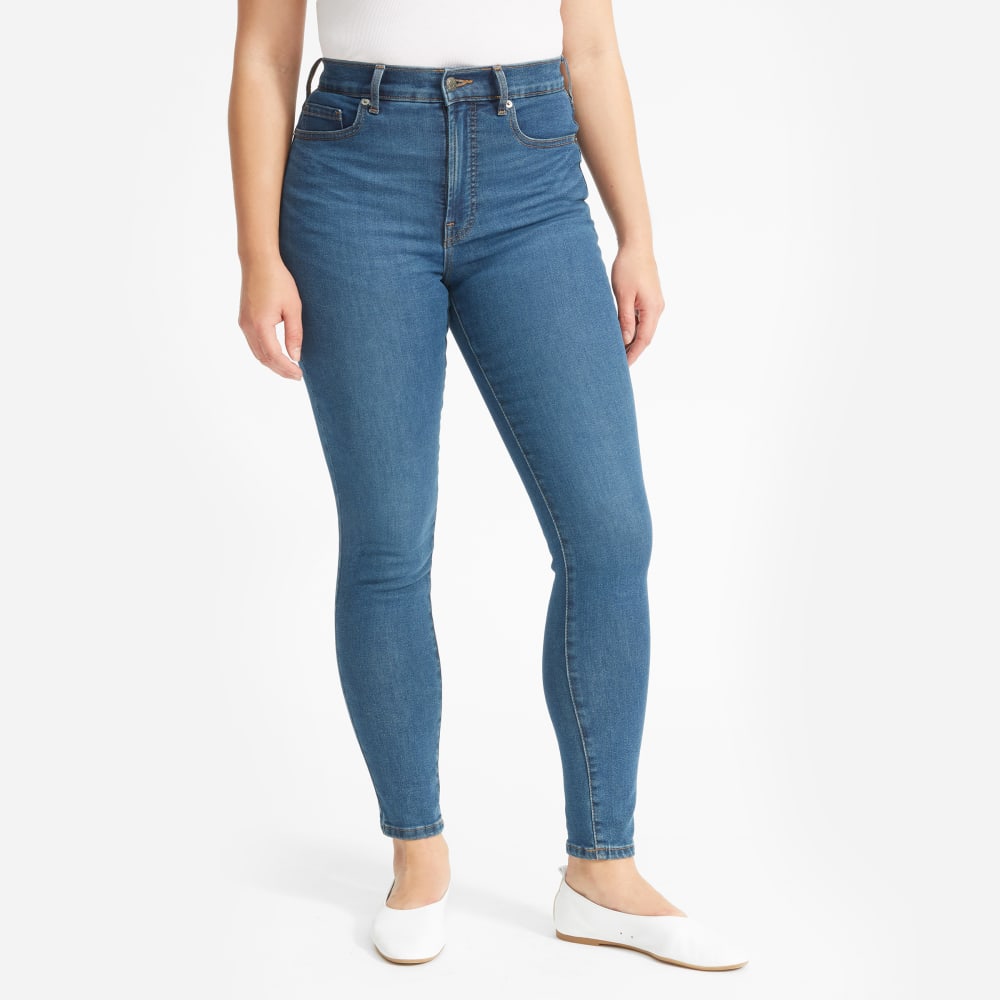 The Authentic Stretch High-Rise Skinny | Mid Blue | 26.5" Inseam