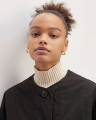 The ReNew Quilted Long Liner | Black