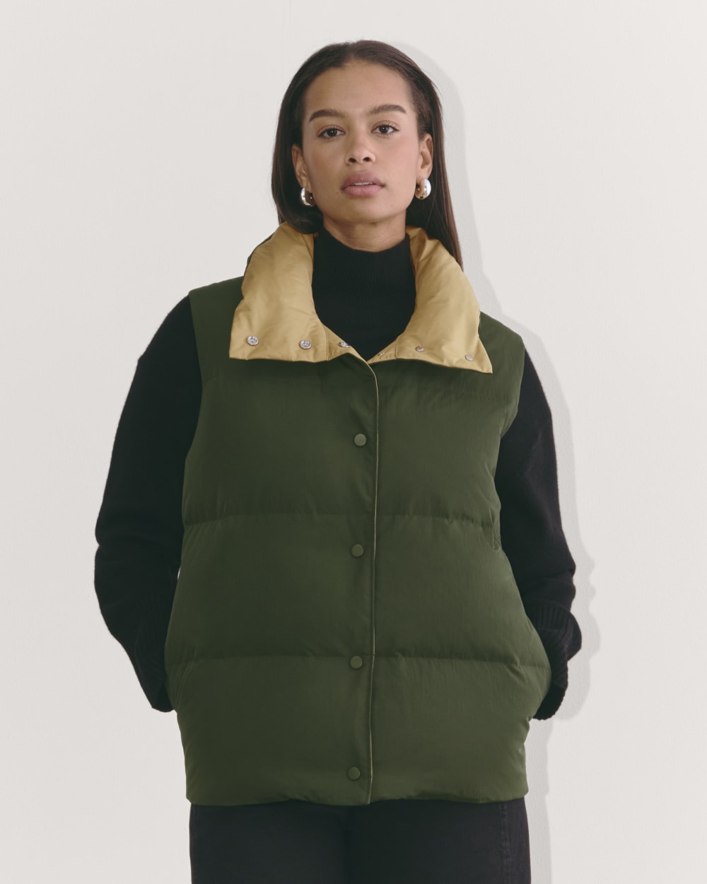 The Puffer Vest | Dark Forest