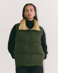 The Puffer Vest | Dark Forest