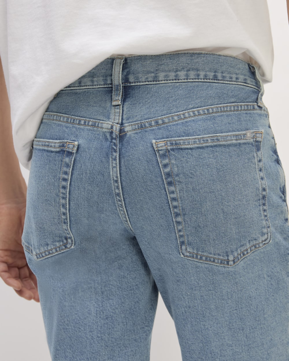 The Organic Cotton Slim-Fit Jean | Faded Sky Blue
