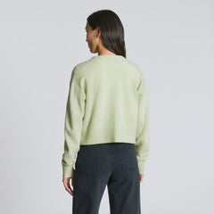 The Cashmere Cardigan | Seafoam Green