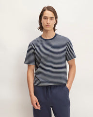 The Essential Organic Crew |  Navy / Bone