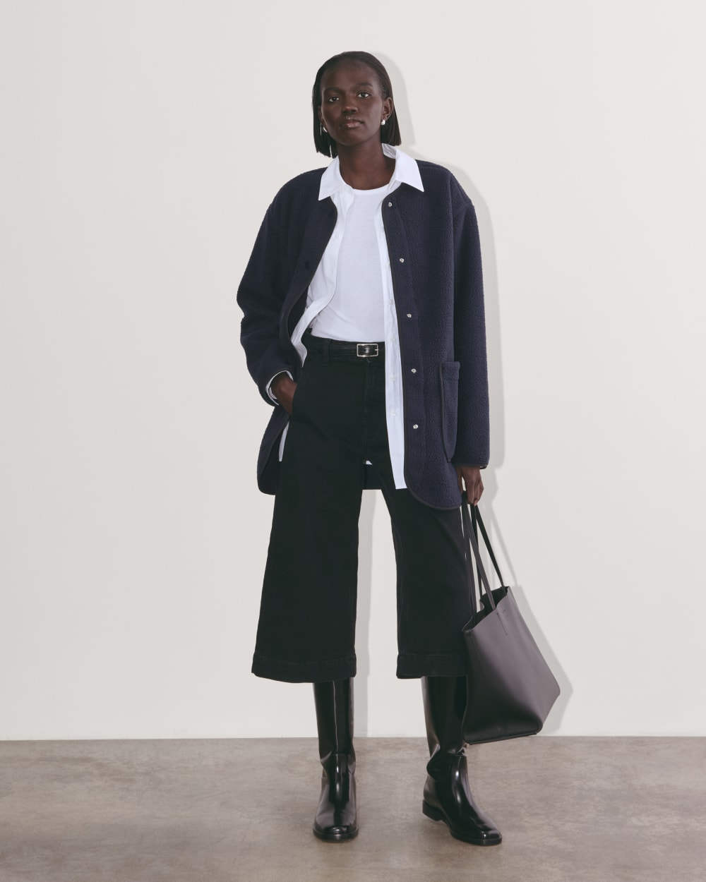 The Teddy Liner | Navy