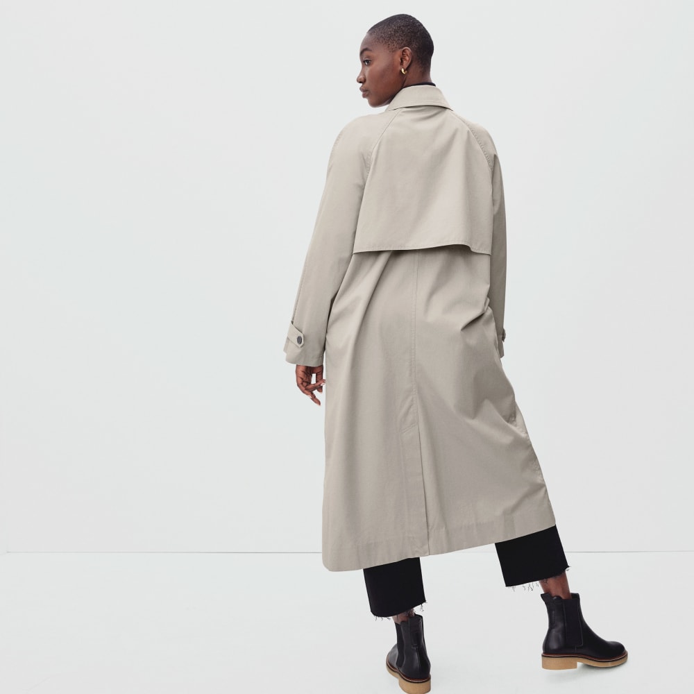 The Long Mac Coat | Stone
