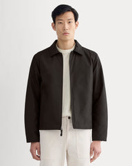 The Filled Harrington Jacket | Black