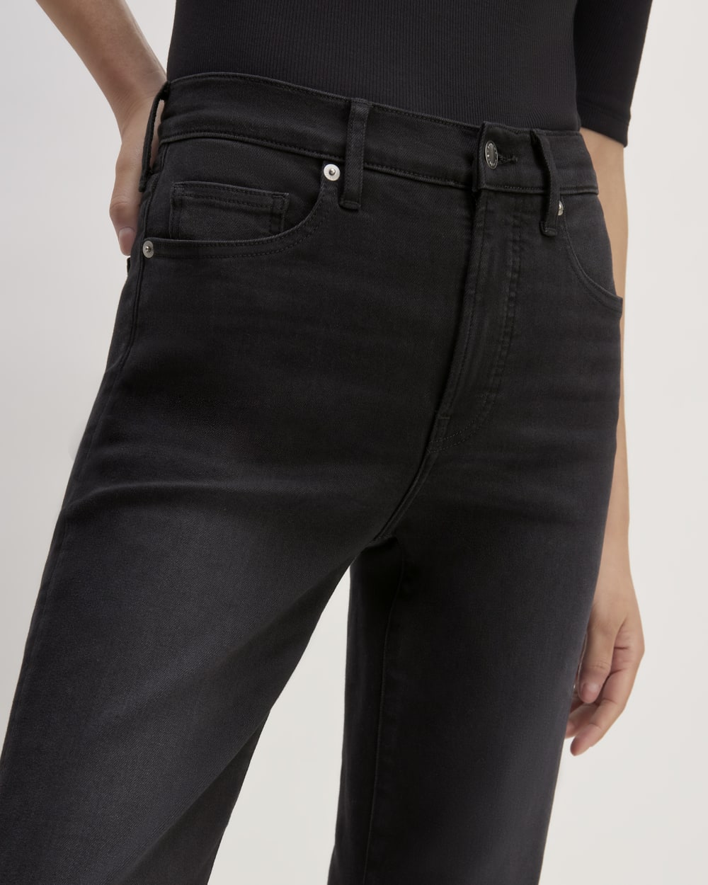 The Kick Bootcut Jean | Faded Black