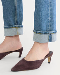 Selvedge Straight Jean | Mid Indigo Wash