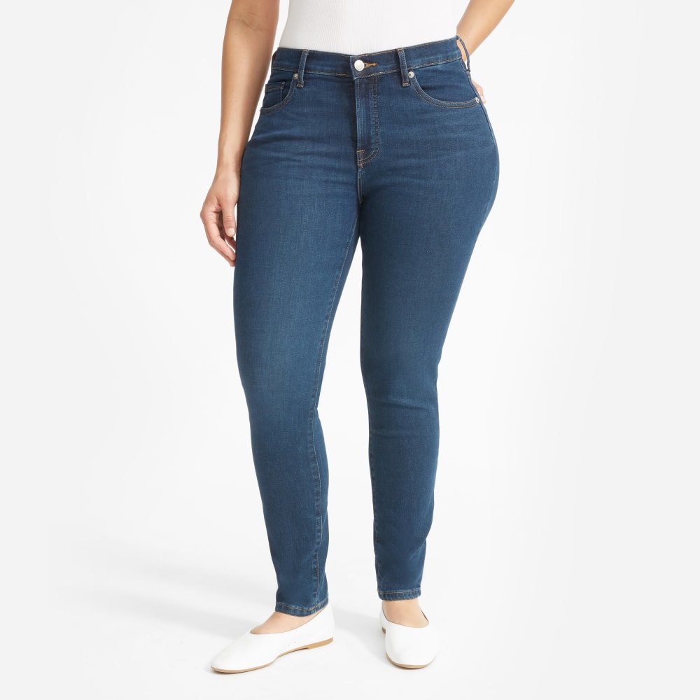 The Authentic Stretch High-Rise Skinny | Dark Blue Wash | 28.5" Inseam