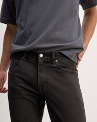 The Organic Cotton Slim-Fit Jean | Washed Black