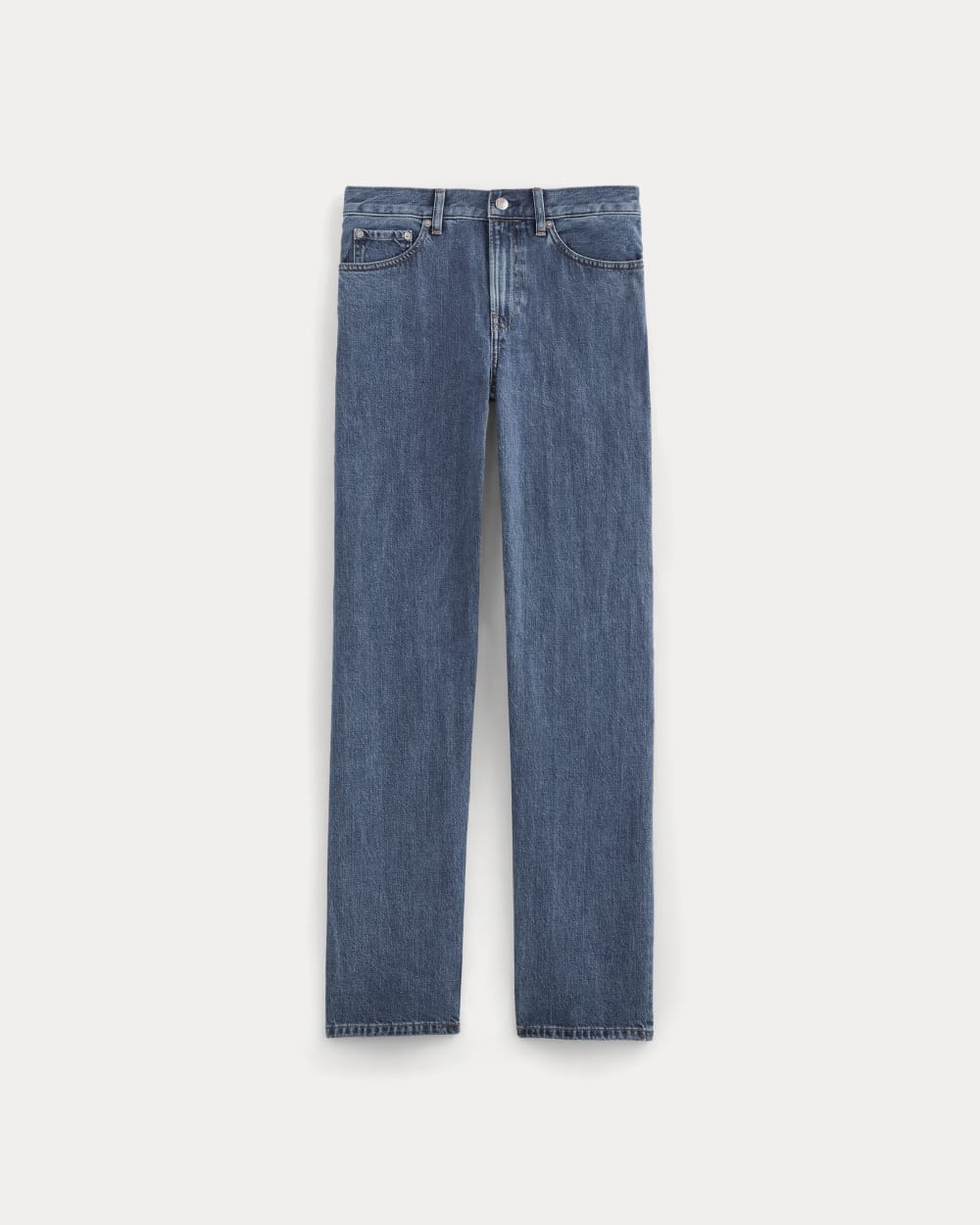 The '90s Loose Straight Jean | Medium Blue