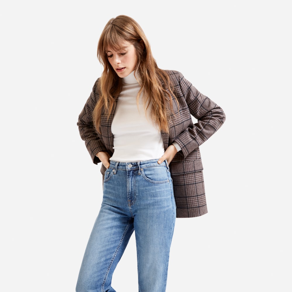 The Super-Straight Jean | Medium Blue Wash | Regular