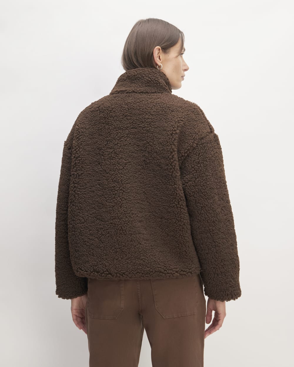 The ReNew Fleece Full Zip | Earth Brown