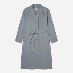 The Gathered Drape Trench | Smoke