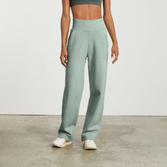The Track High-Waist Pant | White Sage
